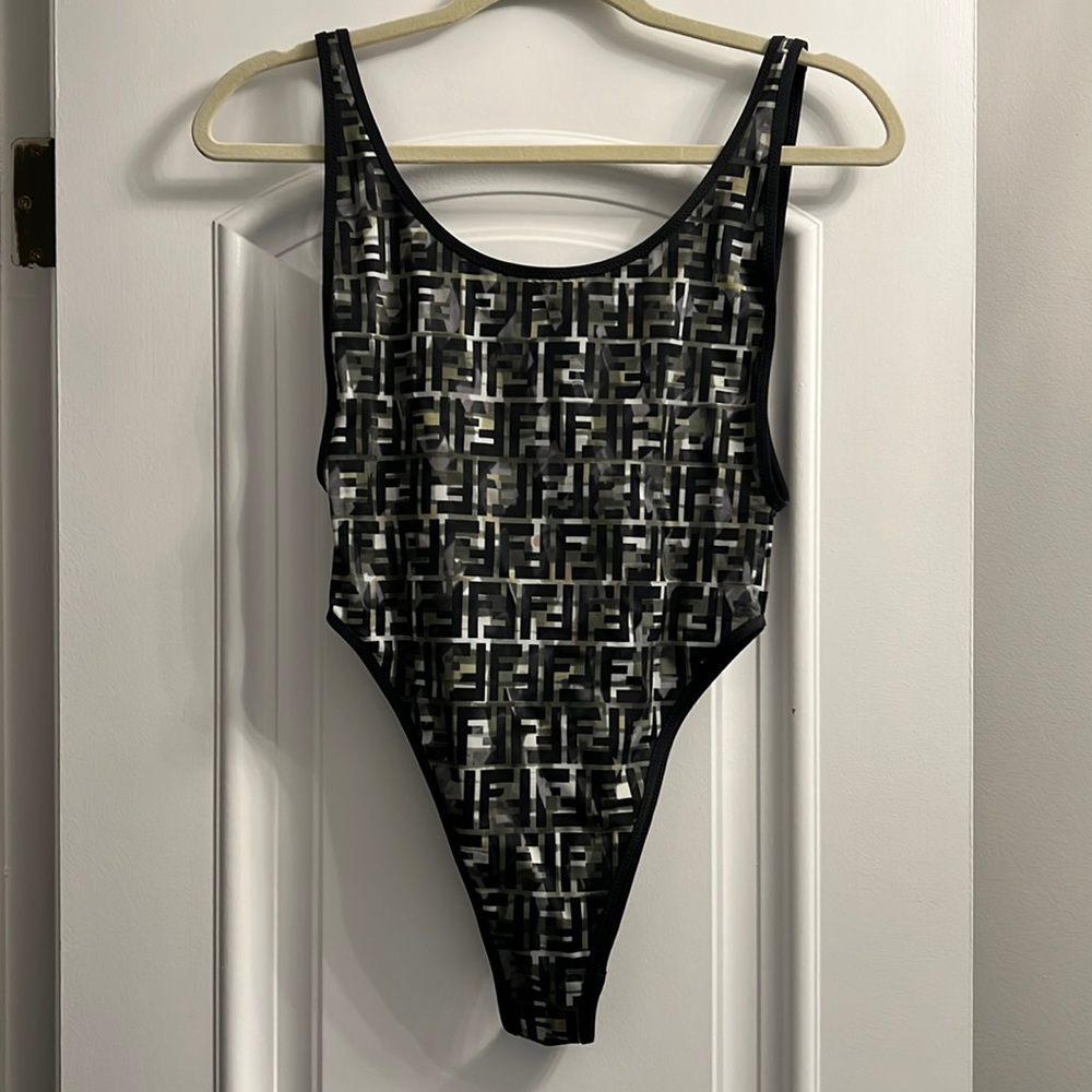 Women’s Fendi Bathing Suit Black Size 42
